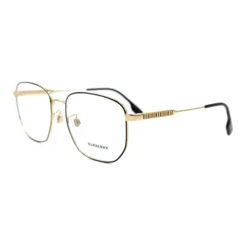Burberry Alloy Square Eyeglass Frames Men's