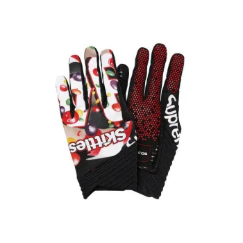 Supreme Sports Gloves Unisex Black Red White