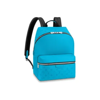 LOUIS VUITTON Taigarama Discovery Backpack Pm Monogram Lagoon Blue
