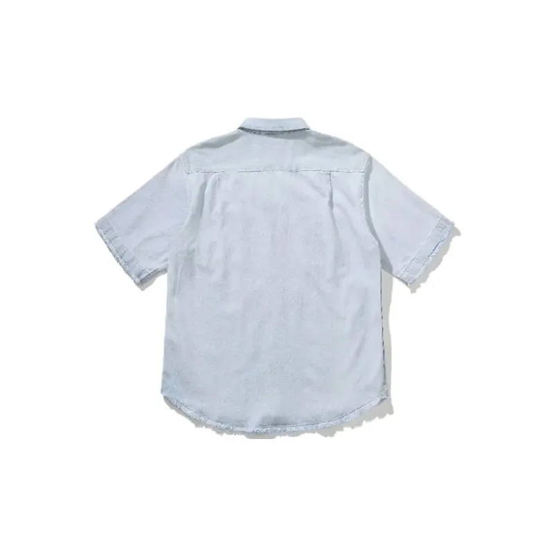 Drew House Lightweight Denim Ss Shirt-1