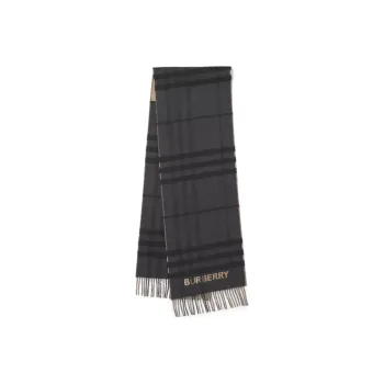 Burberry Contrast check Cashmere Scarf