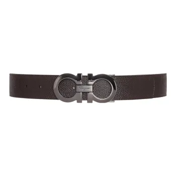 Ferragamo Reversible And Adjustable Gancini Belt