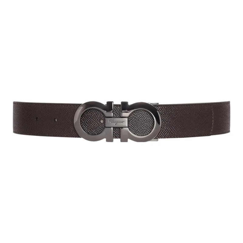 Ferragamo Reversible And Adjustable Gancini Belt-0