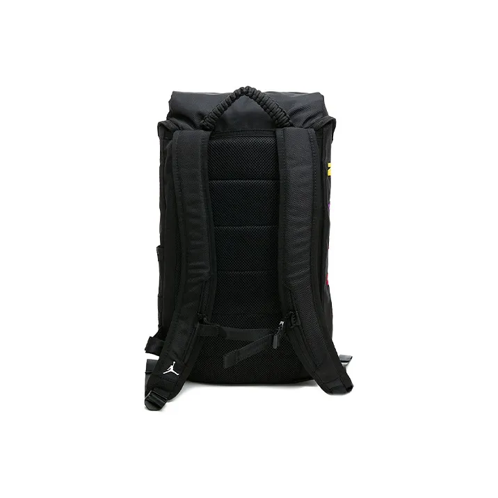 Jordan Polyester Basketball Bags Laptop Bags Backpack Regular Unisex Black-2