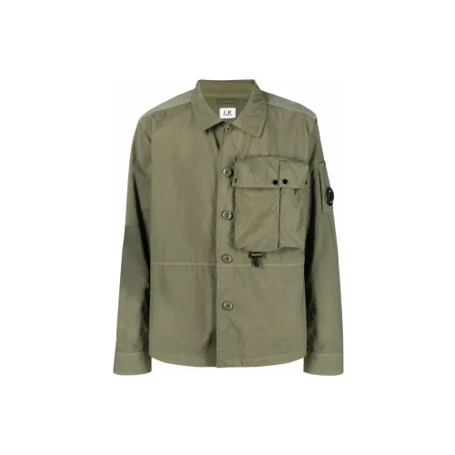 C.P.Company Shirts Men Green