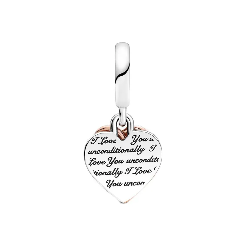 Pandora Charms / Pendants Women's Silver/Rose Gold-1