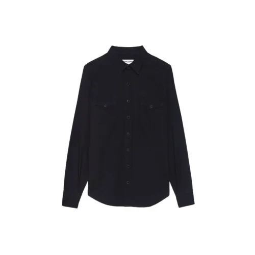 SAINT LAURENT Shirts Men Black