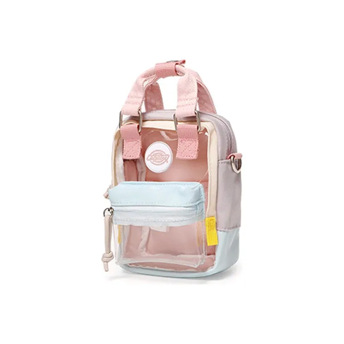 Dickies Polyester Cell Phone Pouch Backpack Mini Unisex Pink-1