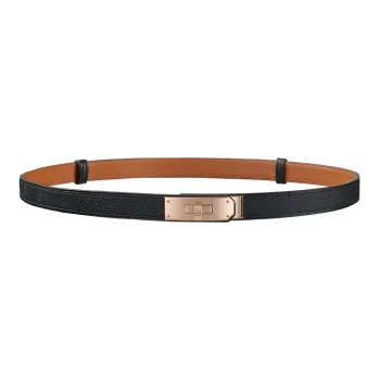 HERMES Kelly Leather Belts Women's