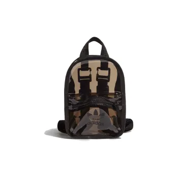 Adidas Originals Polyurethane Backpack Unisex Tea Brown/Black