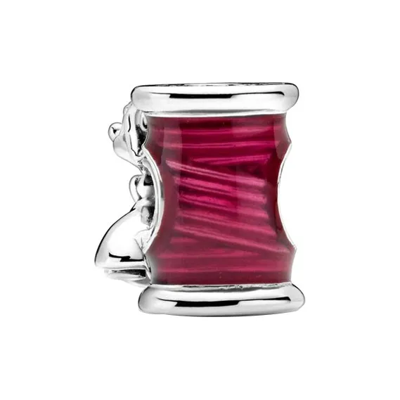 Pandora Charms / Pendants Women's Rose Red/Silver-1