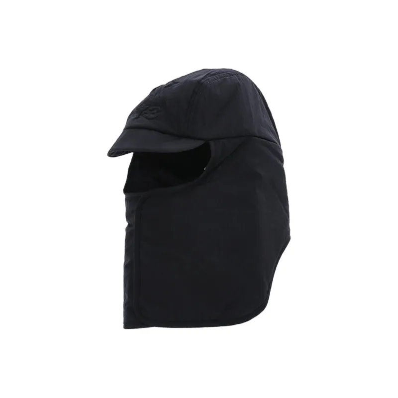 Y 3 Polyamide Hoods & Plush Hats Unisex Black-2