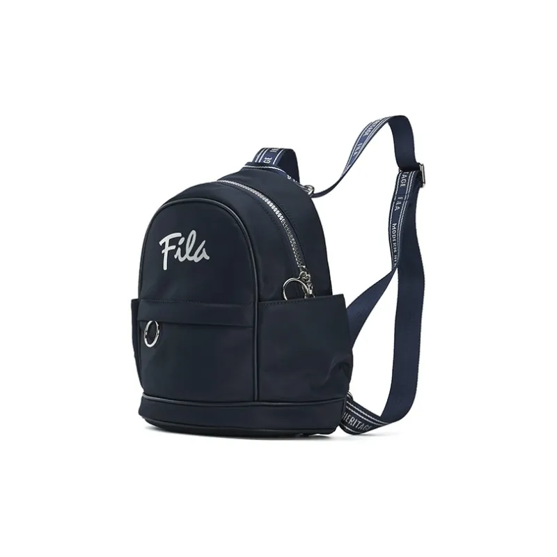 FILA Heritage Fabric Backpack Regular Women's Legend Blue-1