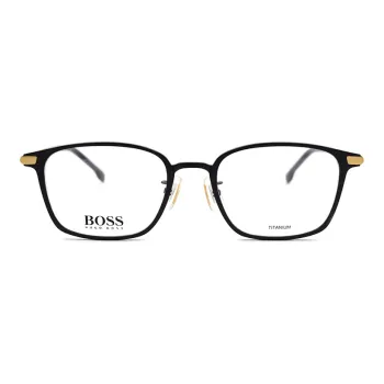 HUGO BOSS Square Eyeglass Frames Men's