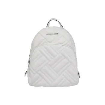 MICHAEL KORS Abbey Sheepskin Backpacks Medium Size Women's White