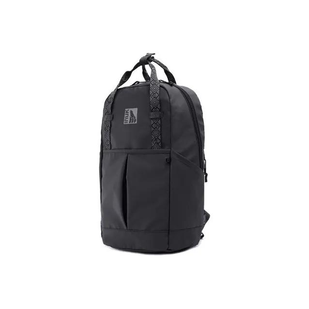 INUK Polyester Backpack Regular Unisex Kuul-Large Handle Extreme Night Black-1