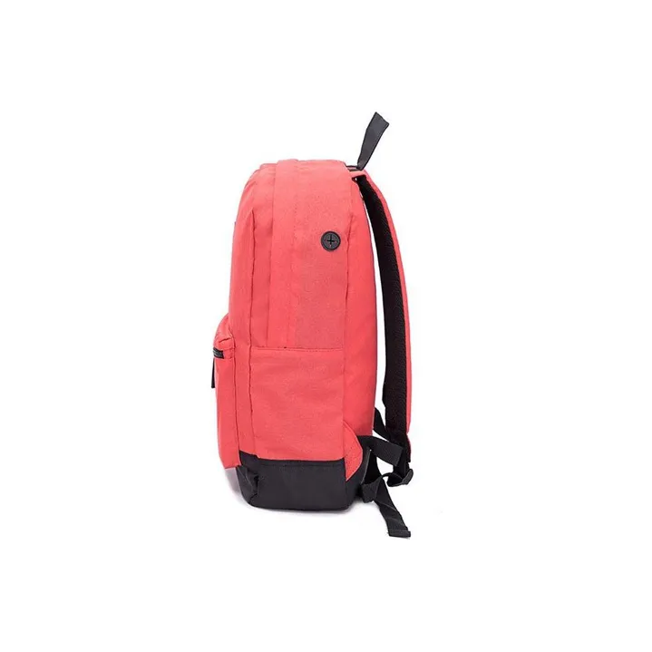 GUESS Polyamide Commute Large Capacity Sports Backpack Laptop Bag Backpack Regular Unisex Gray/Red-5