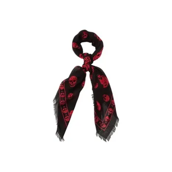 Alexander McQueen Classic Skull Scarf