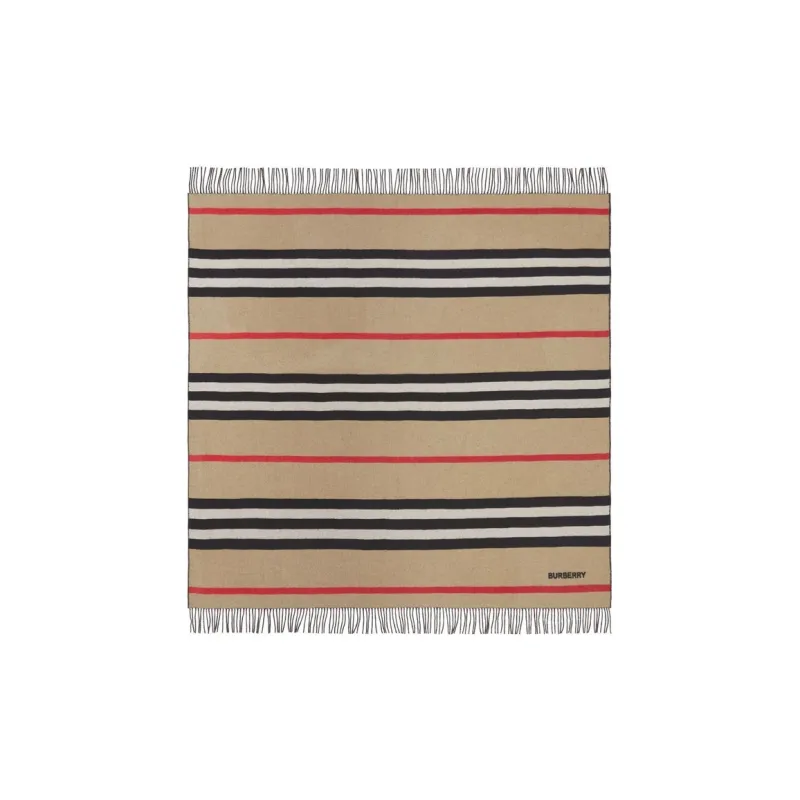 Burberry Knit Scarves Unisex Multicolor-0