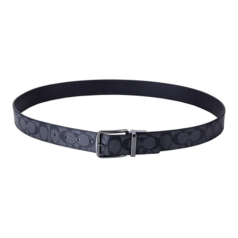 COACH Leather Belts Men-6