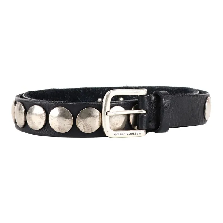 Golden Goose Embellished Buckle Belt-1