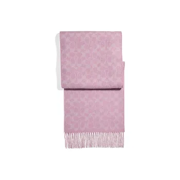 COACH Knit Scarves Women's Pink