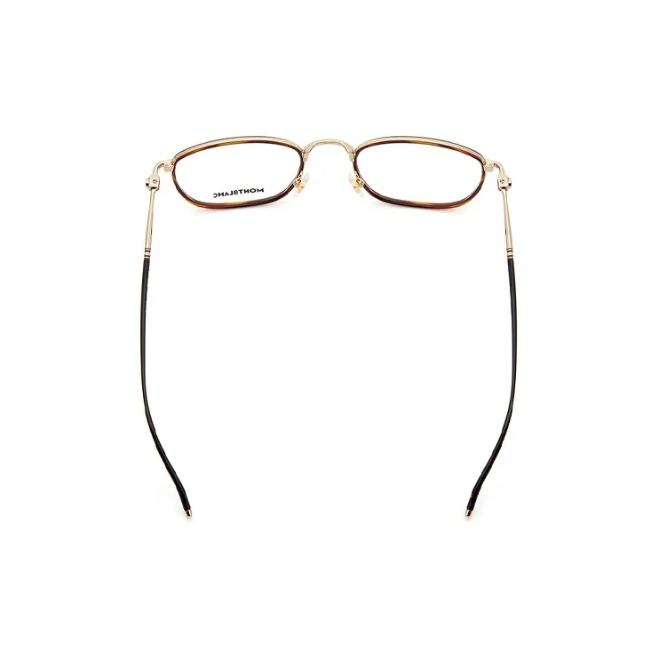 MONTBLANC Plate Frame Round Eyeglass Frames Unisex-1
