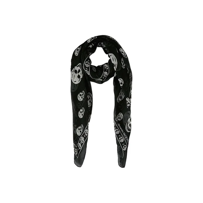 Alexander McQueen Skull Printed Scarf-2