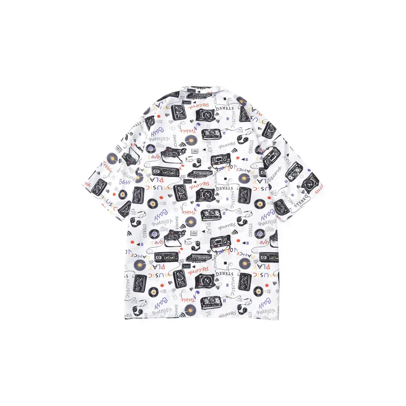 BIRDTALK Shirts Unisex White-1