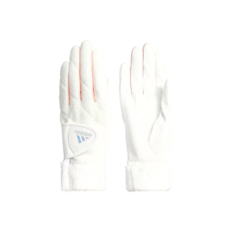 Adidas Knit Gloves Women's White-0