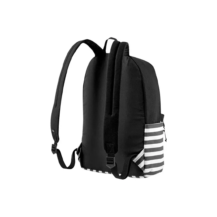 PUMA Fabric Backpack Regular Unisex Black White-1