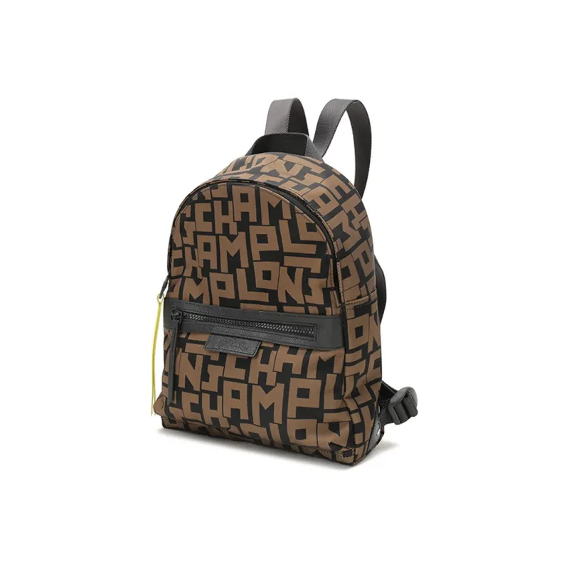 LONGCHAMP Le Pliage LGP Fabric Backpack Small Size Women's Black Jasper-1