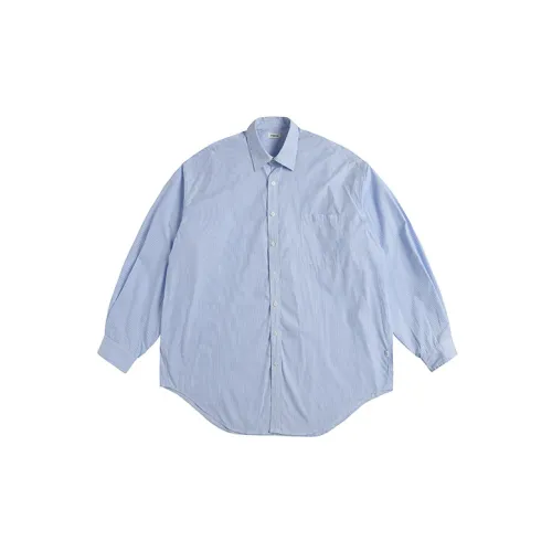 Evi Stub Shirts Men Blue Stripes