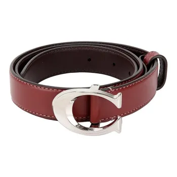 COACH Leather Belts Women's