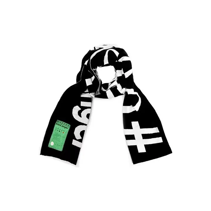Kami Anger Knit Scarves Unisex-0