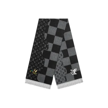 LOUIS VUITTON X Nigo Damier Giant Scarf