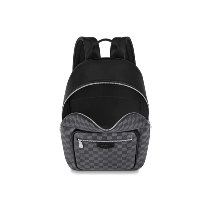 LOUIS VUITTON Josh Backpack Damier Graphite Black-2