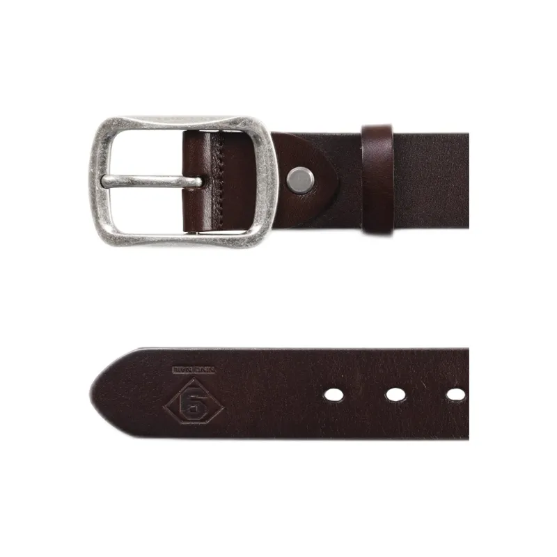 NINE NAIL Leather Belts Men-7