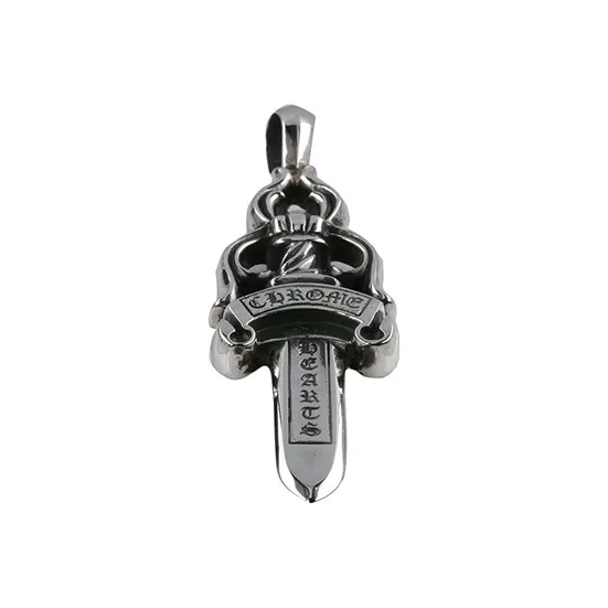 Chrome Hearts 925 Sterling Silver Pendants Unisex-2