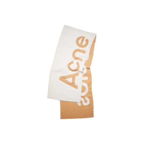 Acne Studios Logo Contrast Recycled Scarf 