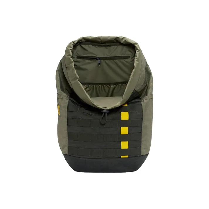 Nike Polyester Polyamide Backpack Regular Unisex Red Fir Green-5