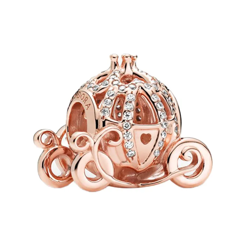 Pandora Copper Silver Alloy Pendants Women's-0