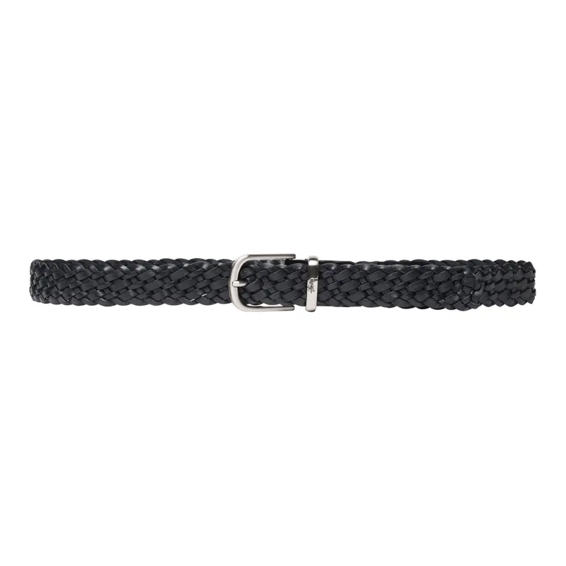 Stussy Braided Leather Belt-0