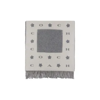COACH Wool Knit Scarves Women's