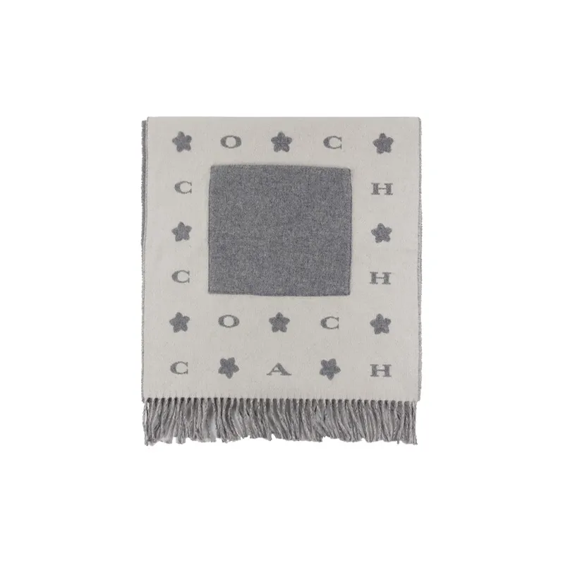 COACH Wool Knit Scarves Women's-0