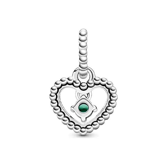 Pandora Charms / Pendants Women's Silver/Green-1