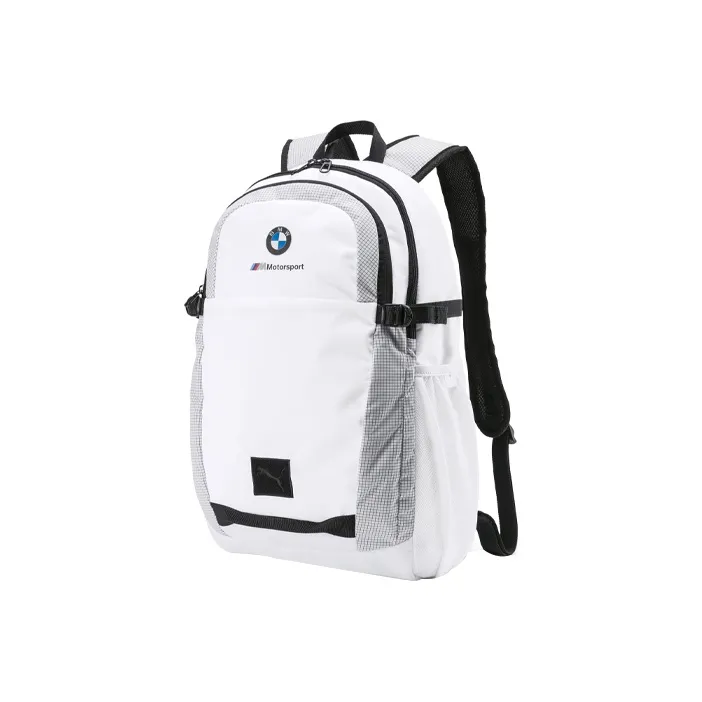 PUMA BMW M Motorsport Polyester Backpack Regular Unisex White-0