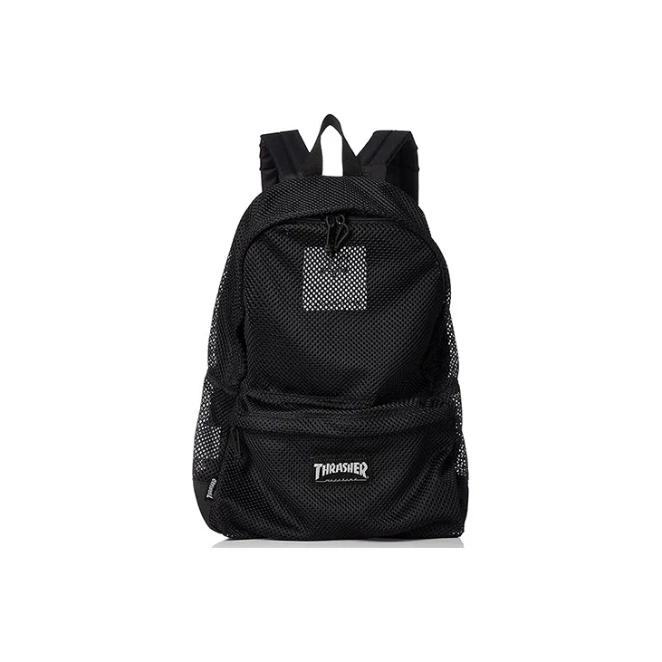 Thrasher Polyester Backpack Regular Unisex Black-0
