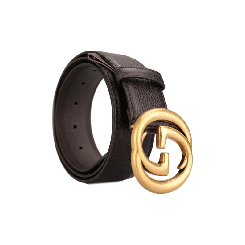 GUCCI Interlocking G Leather Belt-1