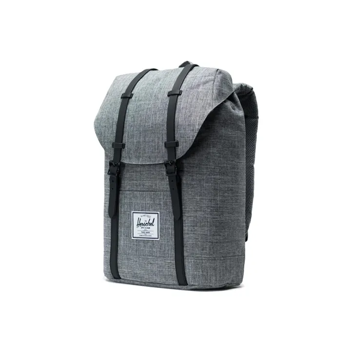 Herschel Polyester Backpack Large Size Unisex Gray-1